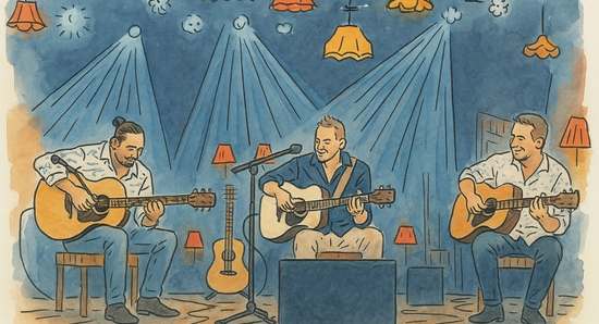 INTERNATIONAL BLUES NIGHT: The Pilgrims (HU) artwork from U Maleho Glena